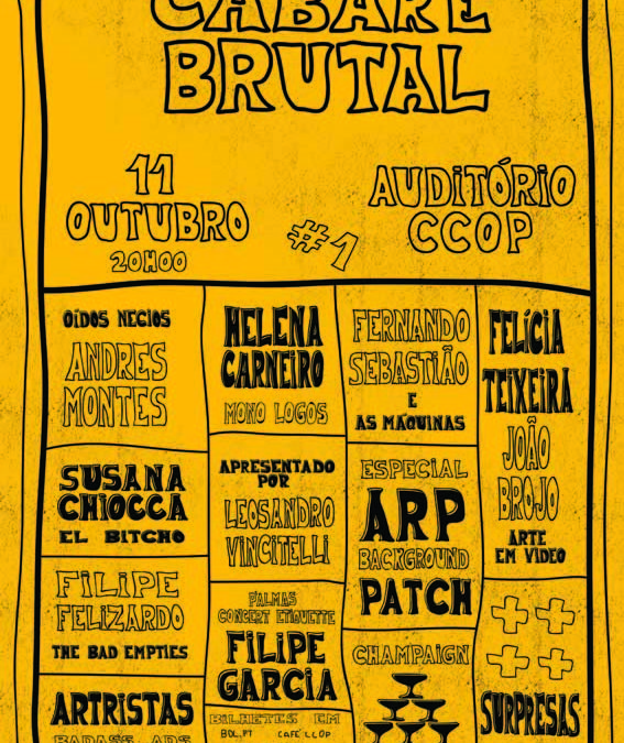 Cabaré Brutal | P´almas – Concert Etiquett